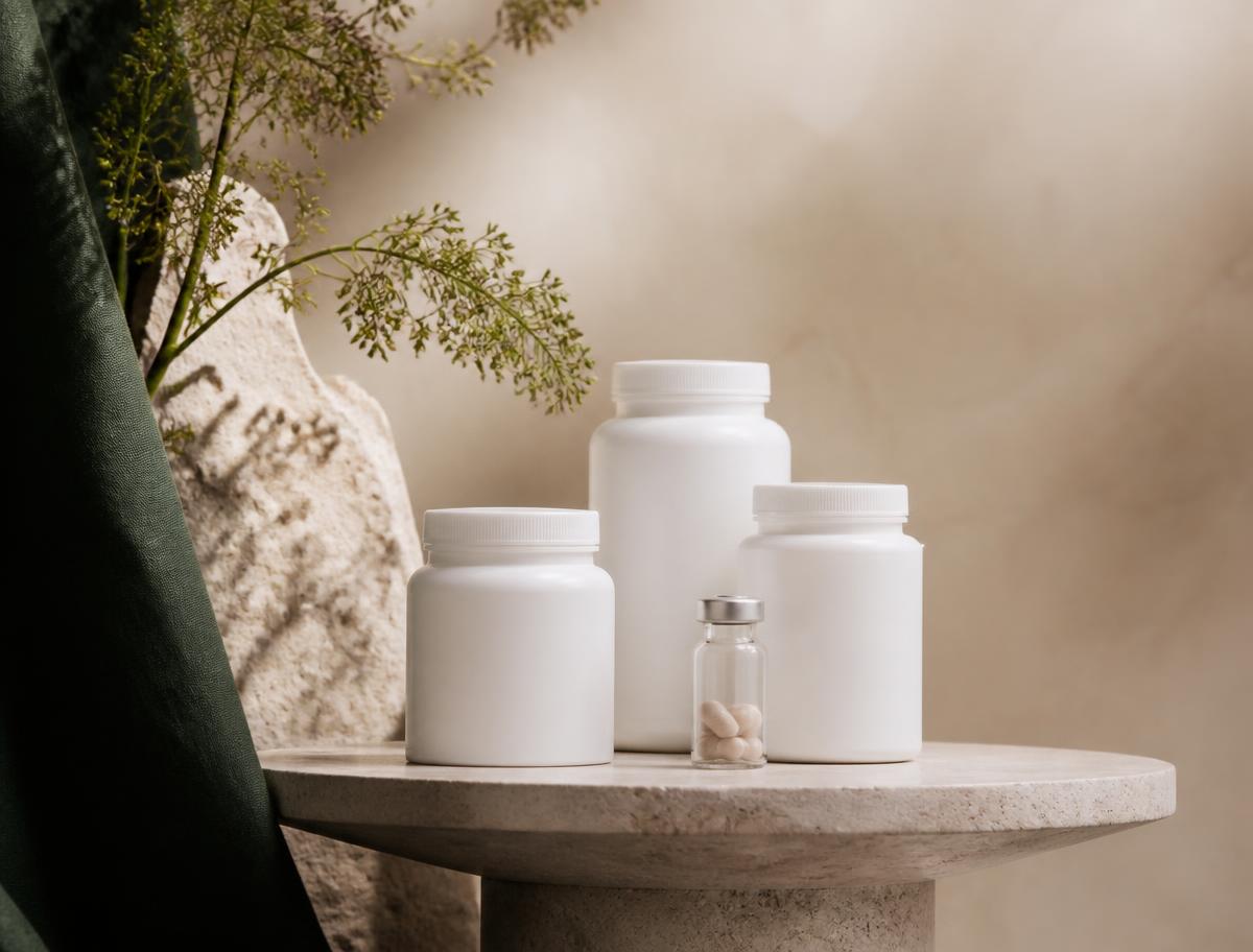 Personalized compounded supplement bottles